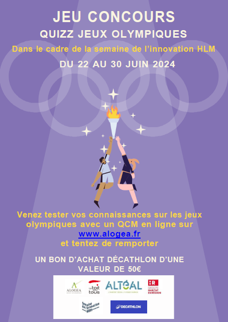 JEU CONCOURS: QUIZ JEUX OLYMPIQUES DU 22 AU 30 JUIN 2024